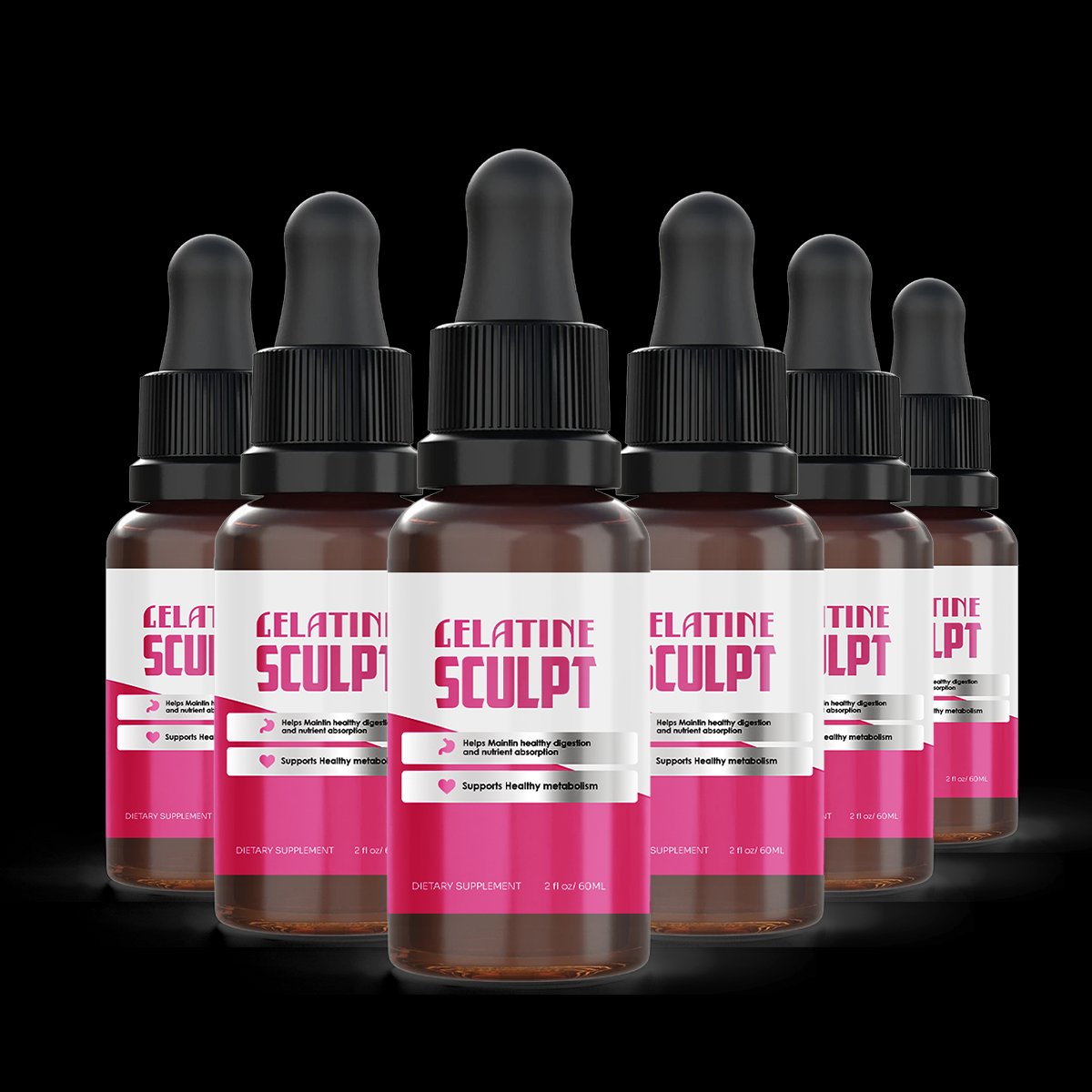 Gelatine Sculpt 6 bottles